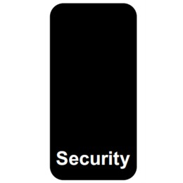 Custom-made security shoulder badge design class label Velcro securIty Officer1 SKAB010 Custom-made security shoulder badge design class label Velcro securIty Officer1 SKAB010